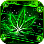 Neon Rasta Weed icon