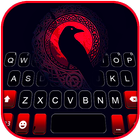 خلفية الكيبورد Raven Moon Nigh أيقونة