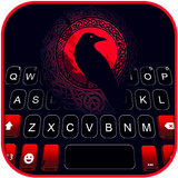 خلفية الكيبورد Raven Moon Nigh أيقونة