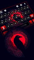 خلفية الكيبورد Raven Moon Nigh تصوير الشاشة 1