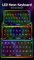Neón DIRIGIÓ Teclado RGB Color captura de pantalla 1