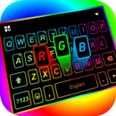 RGB Neon Spiral Klavye Arkapla APK