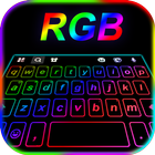 Fond de clavier RGB Neon icône
