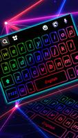 Fond de clavier RGB Neon Affiche