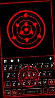 Red Cool Sharingan Affiche