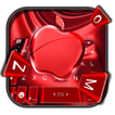 Red Cherry Blush Apple Keyboard Theme