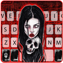 Тема для клавиатуры Red Creepy APK