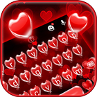 Red Balloon Hearts icône