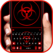 Fundo do Teclado Red Biohazard
