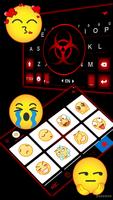 Fundo do Teclado Red Biohazard imagem de tela 2