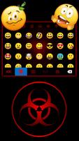 Fundo do Teclado Red Biohazard imagem de tela 3
