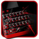 Red Black Glass Thème APK