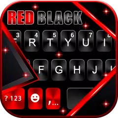 Red Black Metal 2 Theme APK download