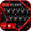 Red Black Metal 2 Thème APK