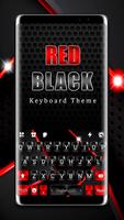 тема Red Black Metal 2 постер