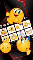 Fundo do Teclado Red Black Tec imagem de tela 3
