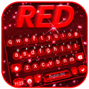Teclado Red Glow 3D APK