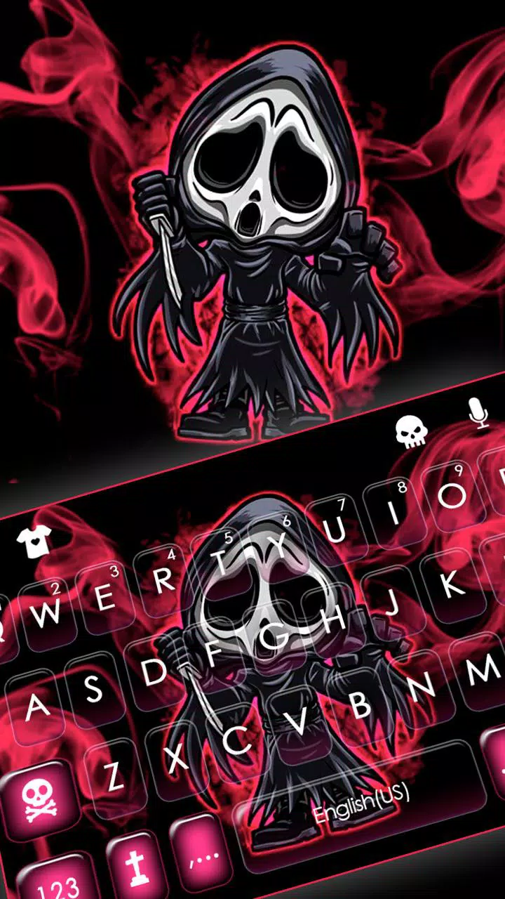 Red Grim Reaper Logo