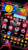 Тема для клавиатуры Red Grim R скриншот 3