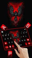 Fond de clavier Red Fire Eagle capture d'écran 1