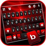 Hình nền bàn phím Red Flash 3D