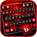 Фон клавиатуры Red Flash 3D