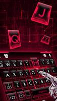 Hình nền bàn phím Red Future T ảnh chụp màn hình 1