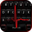 Red Heartbeat Live Keyboard Ba APK