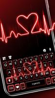 Red Heartbeat Plakat