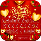 Red Love Valentines icône
