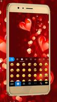 الكيبورد Red Love Heart تصوير الشاشة 1