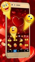 الكيبورد Red Love Heart تصوير الشاشة 2