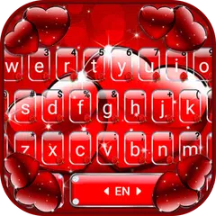 Red love 主題鍵盤 APK 下載