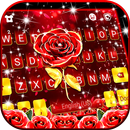 الكيبورد Red Lux Rose APK