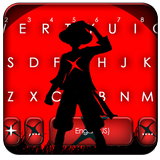 الكيبورد Red Moon Anime أيقونة