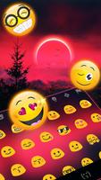 Fundo do Teclado Red Sunset imagem de tela 2