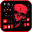 Fundo do Teclado Red Roar Skull
