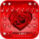 Teclado Red Rose Love APK