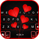 الكيبورد Red Valentine Heart APK