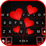 الكيبورد Red Valentine Heart أيقونة