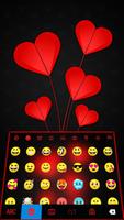 الكيبورد Red Valentine Heart تصوير الشاشة 2
