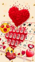 Red Valentine Hearts स्क्रीनशॉट 2
