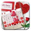 Red Valentines Love Keyboard Theme