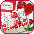Red Valentines Love Teclado APK