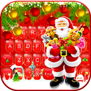 Thème de clavier Red Christmas APK