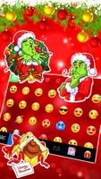 Tema Keyboard Red Christmas1 screenshot 2