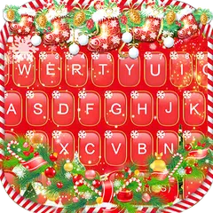 Red Christmas Tastatur-Thema