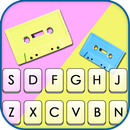 خلفية الكيبورد Retro Music Tap APK
