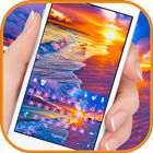 Romantic Colorful Beach icon