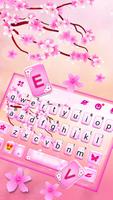 Tema Keyboard Romantic Cherry  screenshot 1